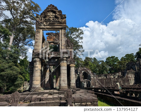 Cambodia Angkor ruins Preah Khan Cambodia Angkor ruins Preah Khan 137954127