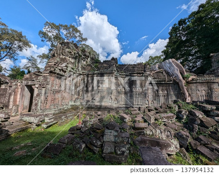Cambodia Angkor ruins Preah Khan Cambodia Angkor ruins Preah Khan 137954132