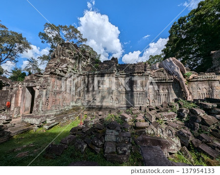 Cambodia Angkor ruins Preah Khan Cambodia Angkor ruins Preah Khan 137954133