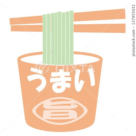 The soba cup is delicious. 137955032