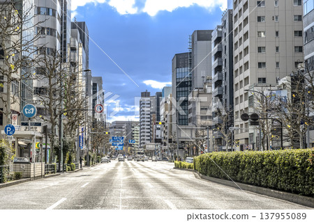 東京中央區的城市景觀:茅場町站 東京中央區的城市景觀:茅場町站 137955089