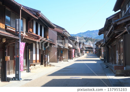 Streetscape of Iwamura-cho, Ena City 137955283