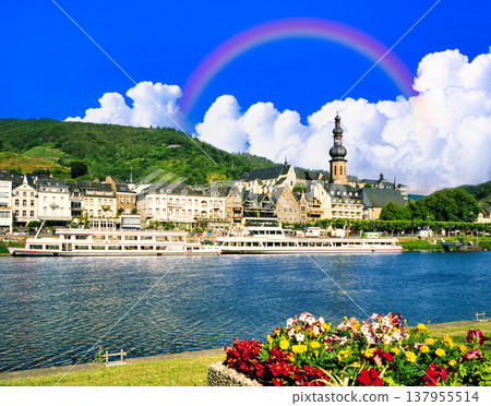 The breathtaking scenery of Cochem in the Moselle region The breathtaking scenery of Cochem in the Moselle region 137955514