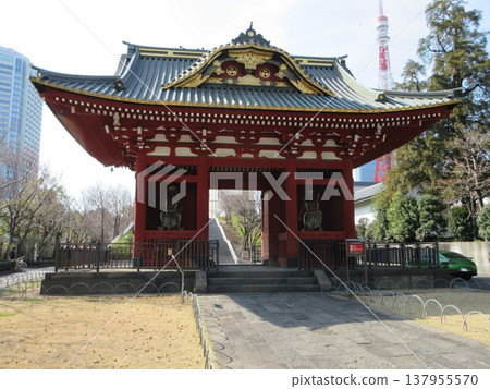 Minato Ward, Tokyo! Taitokuin Mausoleum Main Gate (Important Cultural Property) 137955570