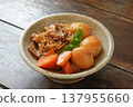 Pork and potato stew 137955660