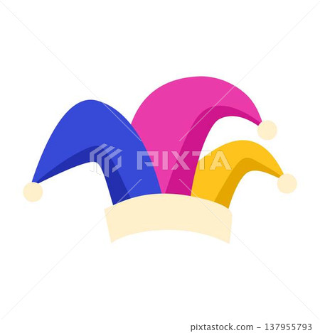 april fool hat illutration april fool hat illutration 137955793