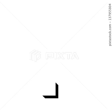 Black 3D letter "." with shadow design, shadowed black letter "." typography material, black letter expressed in 3D. Black 3D letter "." with shadow design, shadowed black letter "." typography material, black letter expressed in 3D. 137955804