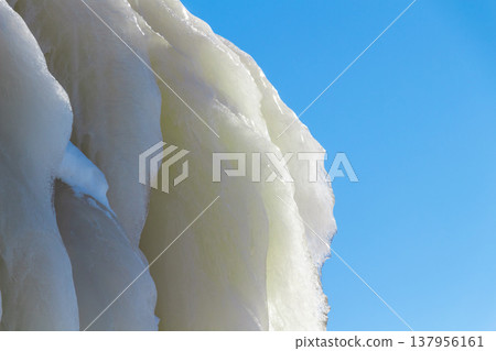 Icicles on the rocks Icicles on the rocks 137956161