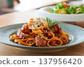 Tomato pasta 137956420