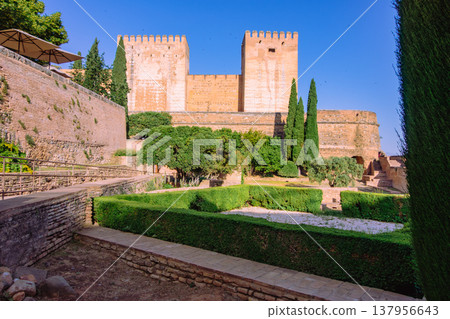 Spain Granada Alhambra Palace Spain Granada Alhambra Palace 137956643