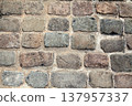 Stone wall texture 137957337