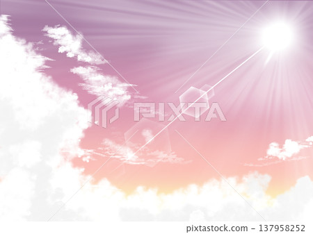 一天中不同時段的天空 一天中不同時段的天空 137958252
