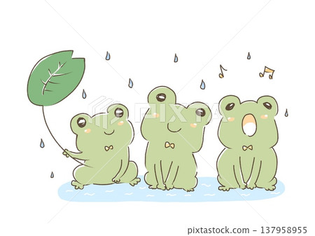 Frogs and Rain Frogs and Rain 137958955