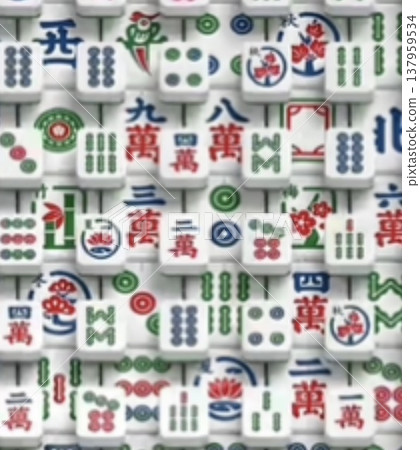 Mahjong illustrations 137959534