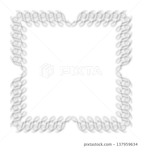 Vintage Ornamental Frame Elegant Border on a white background, JPG, 300 dpi Vintage Ornamental Frame Elegant Border on a white background, JPG, 300 dpi 137959634