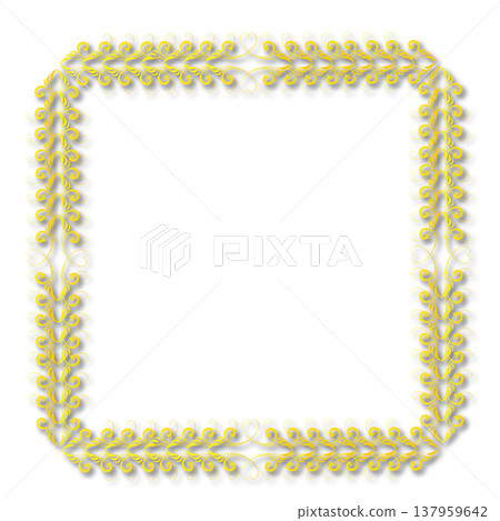 Vintage Ornamental Frame Elegant Border on a white background, JPG, 300 dpi Vintage Ornamental Frame Elegant Border on a white background, JPG, 300 dpi 137959642