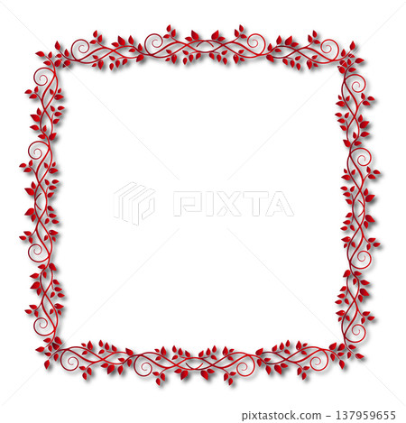 Vintage Ornamental Frame Elegant Border on a white background, JPG, 300 dpi Vintage Ornamental Frame Elegant Border on a white background, JPG, 300 dpi 137959655