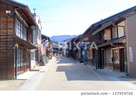 岩村城鎮的城市景觀 岩村城鎮的城市景觀 137959788
