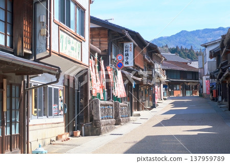 岩村城鎮的城市景觀 岩村城鎮的城市景觀 137959789