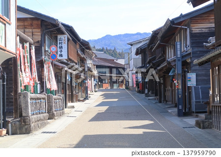 岩村城鎮的城市景觀 岩村城鎮的城市景觀 137959790