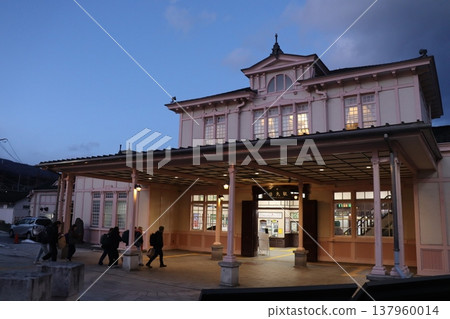 Evening at JR Nikko Station 137960014