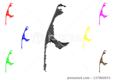 Sylt island (North Frisian Islands, Federal Republic of Germany) map vector illustration, scribble sketch Sol or Sild map Sylt island (North Frisian Islands, Federal Republic of Germany) map vector illustration, scribble sketch Sol or Sild map 137960053