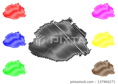 Viti Levu island (Melanesia, Republic of Fiji) map vector illustration, scribble sketch Viti Levu map Viti Levu island (Melanesia, Republic of Fiji) map vector illustration, scribble sketch Viti Levu map 137960271