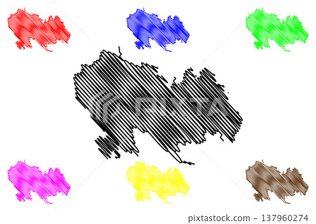 Vormsi island (Republic of Estonia, West Estonian archipelago) map vector illustration, scribble sketch Ormso map Vormsi island (Republic of Estonia, West Estonian archipelago) map vector illustration, scribble sketch Ormso map 137960274