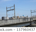 Shinkansen railway track 137960437