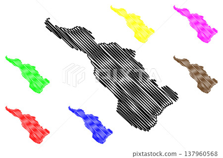 Ziegler island (Russia, Russian Federation, Franz Josef Land archipelago) map vector illustration, scribble sketch Ostrov Tsiglera map Ziegler island (Russia, Russian Federation, Franz Josef Land archipelago) map vector illustration, scribble sketch Ostrov Tsiglera map 137960568