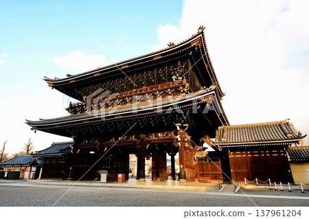 京都府京都市下京區常葉町東本願寺禦榮堂(重要文化財產),2022年2月 京都府京都市下京區常葉町東本願寺禦榮堂(重要文化財產),2022年2月 137961204