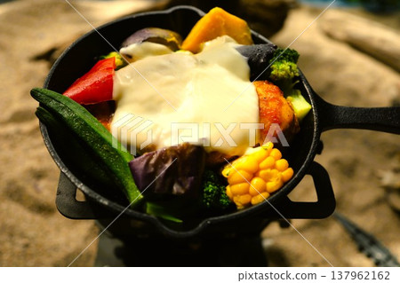 Colorful camp food 137962162
