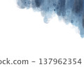 Blue ink wash blur texture background material 137962354