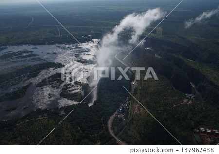 Victoria Falls (aerial photograph) Victoria Falls (aerial photograph) 137962438