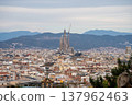 Barcelona as seen from Montjuïc Hill 137962463