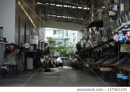 Streetscape of Patong Beach, Phuket, Thailand 137963295
