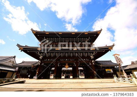 京都府京都市下京區常葉町東本願寺禦榮堂（重要文化財產），2022年2月 137964383