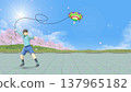 A boy is performing acrobatic spinning top tricks in a park (background image for adding text). A boy is performing acrobatic spinning top tricks in a park (background image for adding text). 137965182