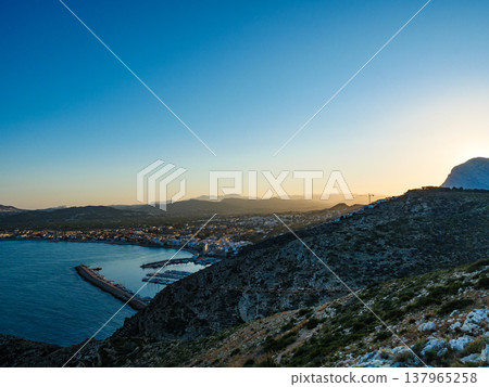 Cape San Antonio, Javea coast town, Spain 137965258