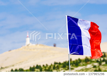 Mont Ventoux, mountain in Provence, France. Mont Ventoux, mountain in Provence, France. 137965296
