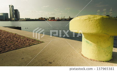 View for Gdynia city at Baltic Sea View for Gdynia city at Baltic Sea 137965381