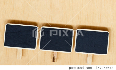 small blackboards boards with space for text small blackboards boards with space for text 137965658