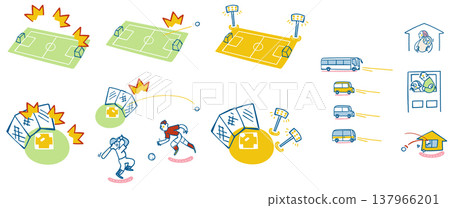 The challenges of shifting club activities to local communities include noise and lighting issues, as well as coexistence with nearby residents. 137966201