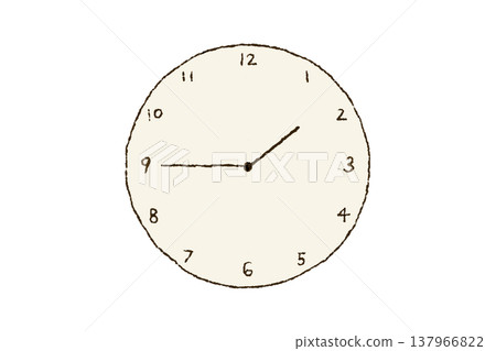 Clock 1:45 137966822