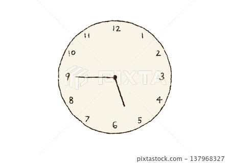 Clock 5:45 Clock 5:45 137968327