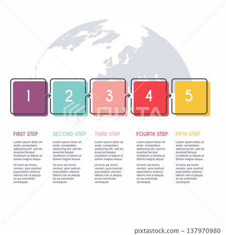Vector info graphics for your business presentations. Can be used for website layout, numbered banners, diagram, horizontal cutout lines, web design. Vector info graphics for your business presentations. Can be used for website layout, numbered banners, diagram, horizontal cutout lines, web design. 137970980