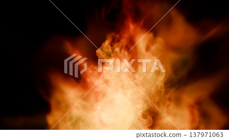 Fire, flames, explosion, burst, smoke, CG, background, 3D, illustration Fire, flames, explosion, burst, smoke, CG, background, 3D, illustration 137971063