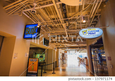UCLA campus merchandise shop, USA 137971174