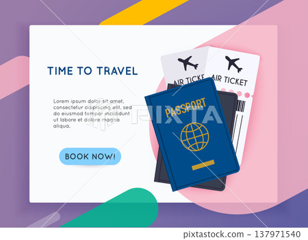 Travel around the World. Vacation booking. Flat design modern vector illustration concept. Travel around the World. Vacation booking. Flat design modern vector illustration concept. 137971540