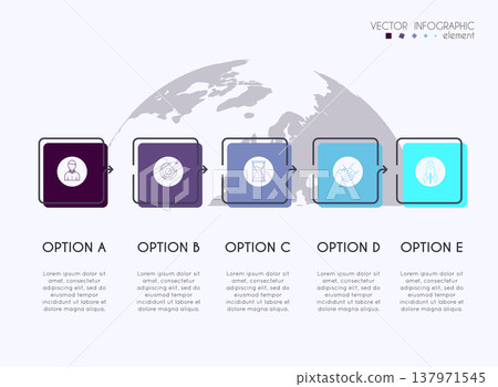 Vector info graphics for your business presentations. Can be used for website layout, numbered banners, diagram, horizontal cutout lines, web design. Vector info graphics for your business presentations. Can be used for website layout, numbered banners, diagram, horizontal cutout lines, web design. 137971545